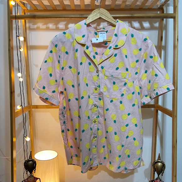 Lands End Cotton Popline Shirt. Size - XL ( Fit L- XXL) - Picture 4 of 7